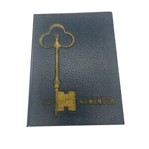 Roanoke College 1964 Rawenoch Yearbook Hardcover Vintage Ads Virginia